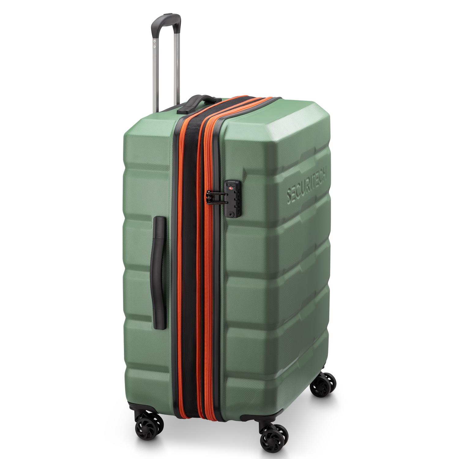 Delsey Citadel Hardcase 4 Double Wheel Expandable Trolley Luggage
