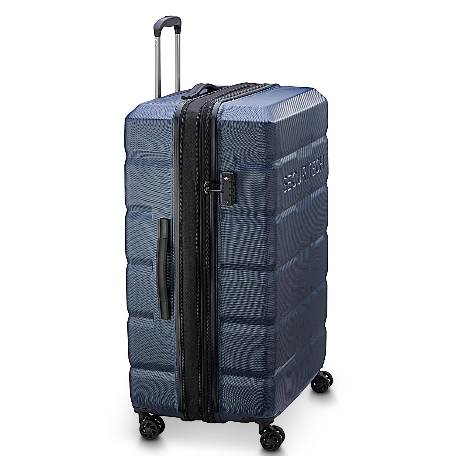 Delsey Citadel Hardcase 4 Double Wheel Expandable Trolley Luggage