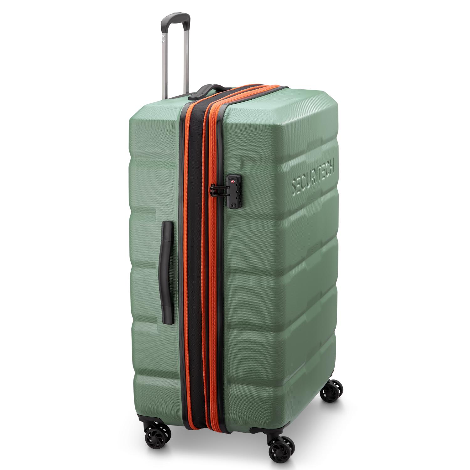 Delsey Citadel Hardcase 4 Double Wheel Expandable Trolley Luggage