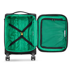UCB Color Block 4 Double Wheel Softcase Expandable Luggage Trolley