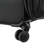 UCB Color Block 4 Double Wheel Softcase Expandable Luggage Trolley