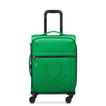 UCB Color Block 4 Double Wheel Softcase Expandable Luggage Trolley