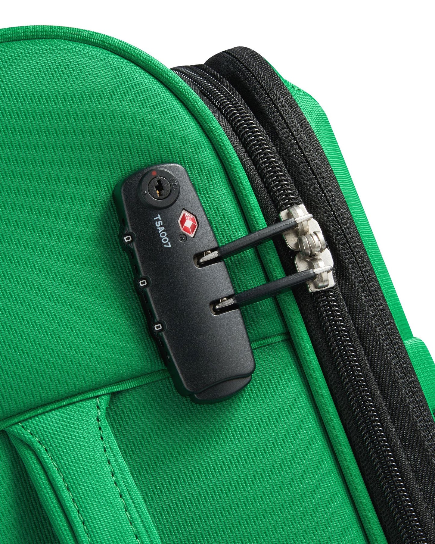 UCB Color Block 4 Double Wheel Softcase Expandable Luggage Trolley