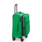 UCB Color Block 4 Double Wheel Softcase Expandable Luggage Trolley