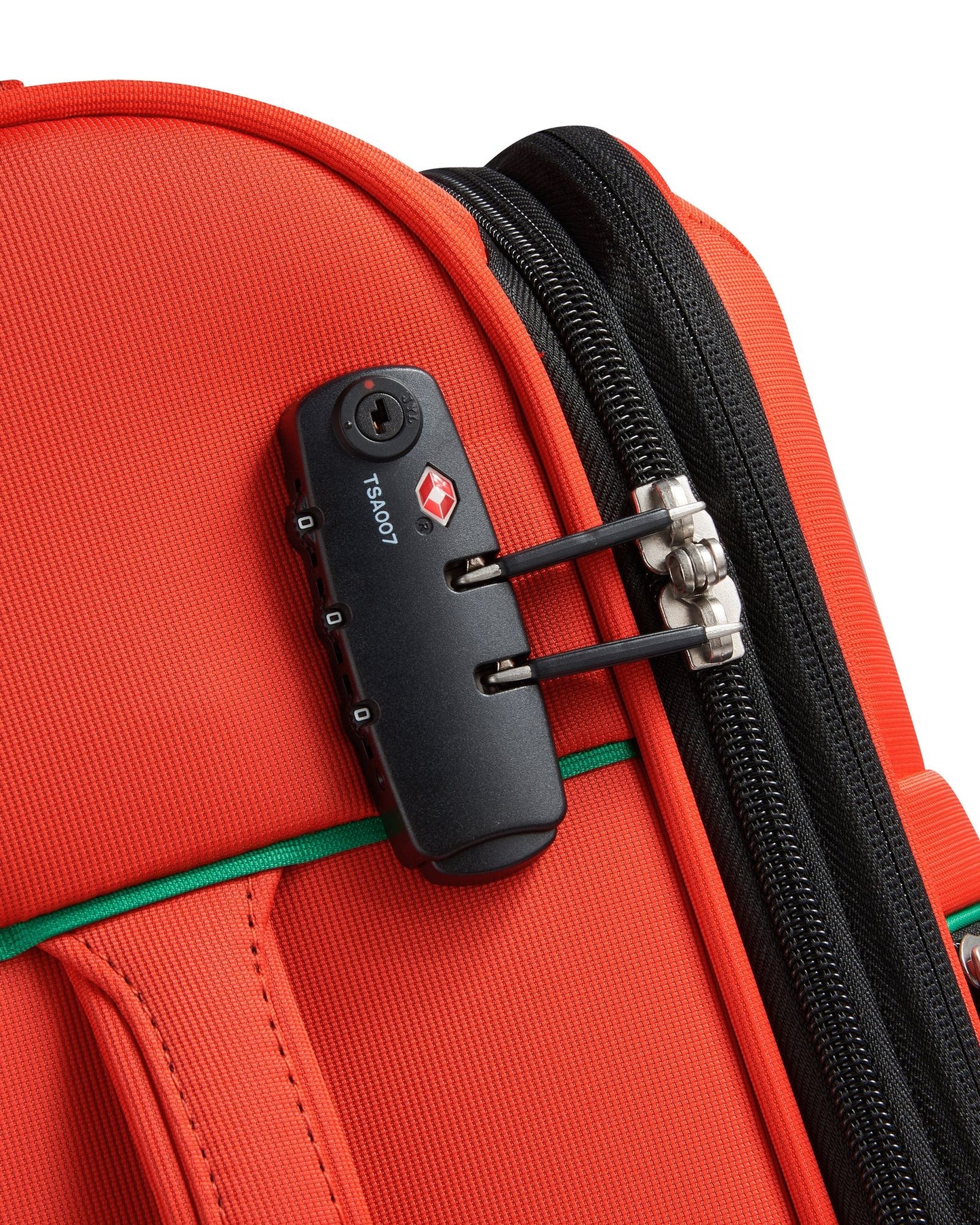 UCB Color Block 4 Double Wheel Softcase Expandable Luggage Trolley