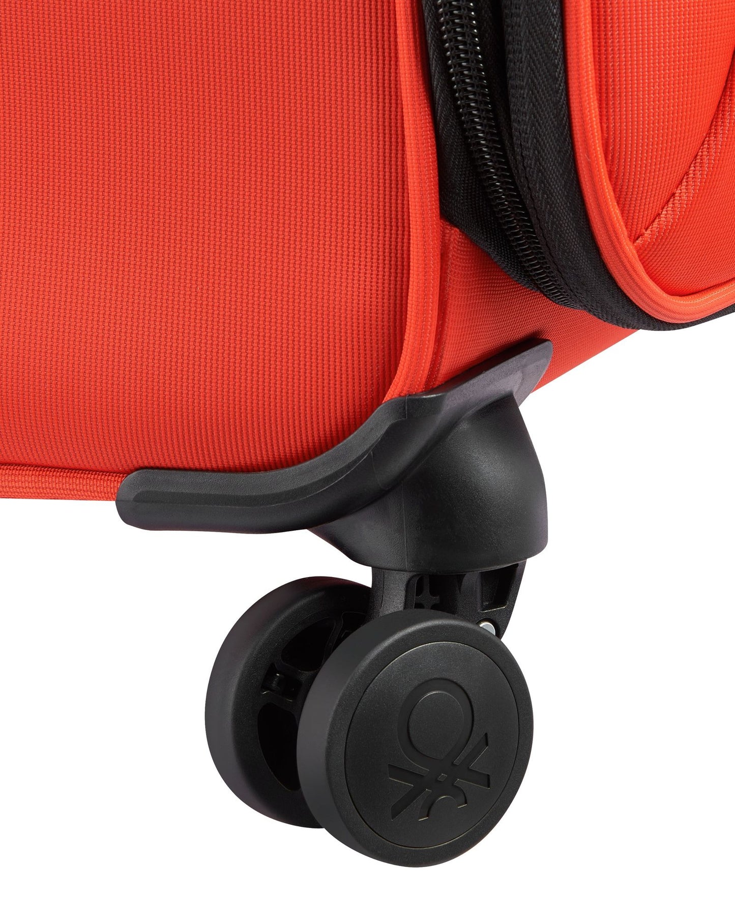 UCB Color Block 4 Double Wheel Softcase Expandable Luggage Trolley