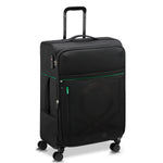 UCB Color Block 4 Double Wheel Softcase Expandable Luggage Trolley