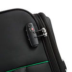 UCB Color Block 4 Double Wheel Softcase Expandable Luggage Trolley