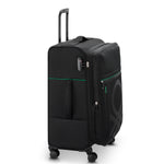 UCB Color Block 4 Double Wheel Softcase Expandable Luggage Trolley