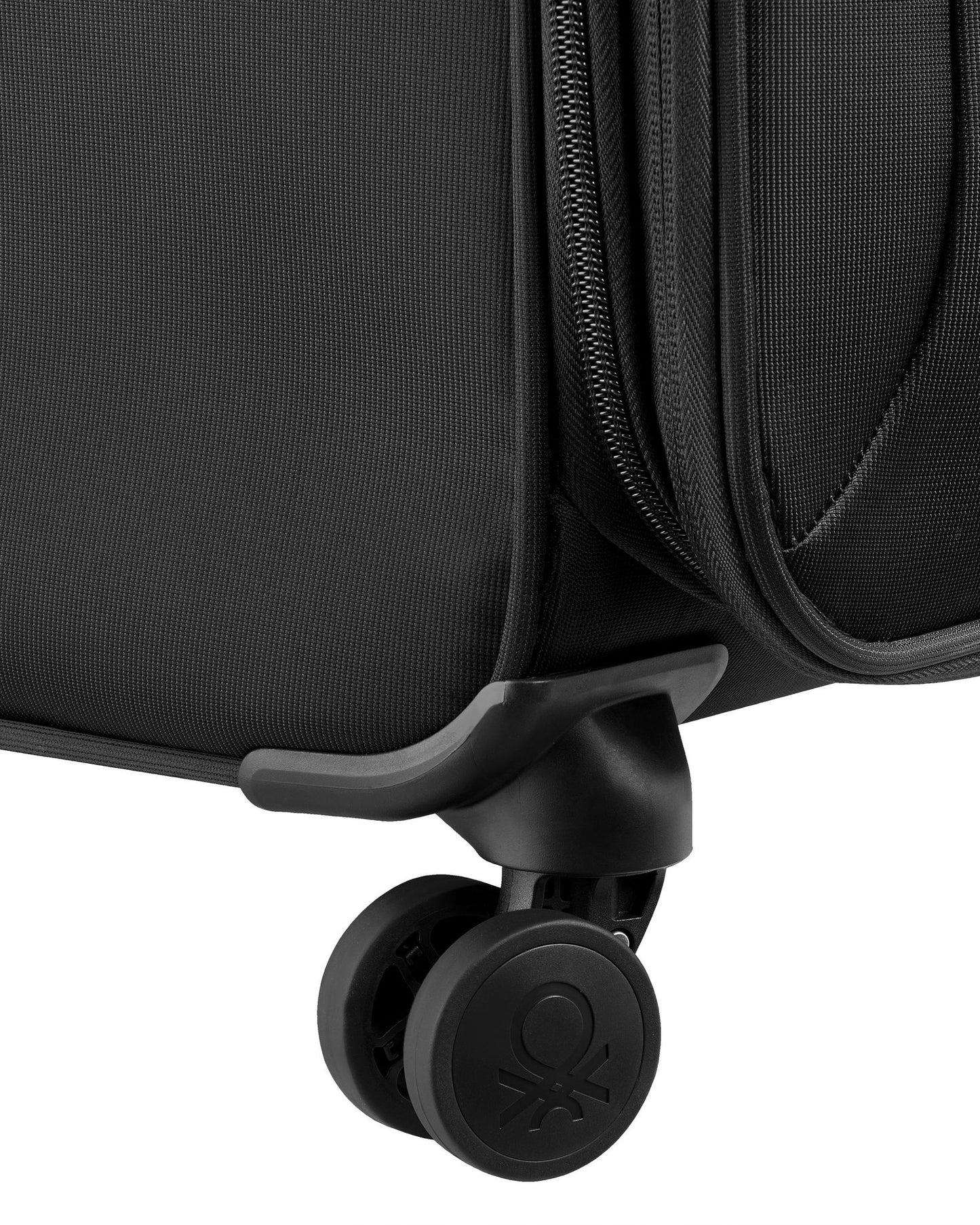 UCB Color Block 4 Double Wheel Softcase Expandable Luggage Trolley