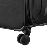 UCB Color Block 4 Double Wheel Softcase Expandable Luggage Trolley