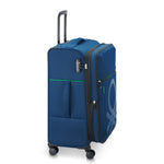 UCB Color Block 4 Double Wheel Softcase Expandable Luggage Trolley