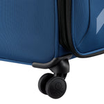 UCB Color Block 4 Double Wheel Softcase Expandable Luggage Trolley