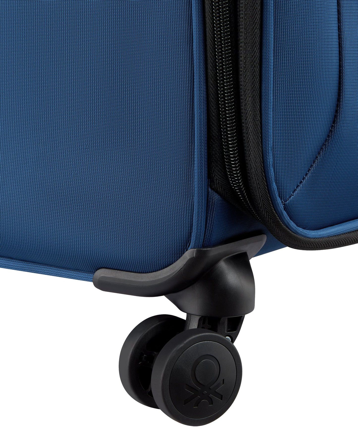 UCB Color Block 4 Double Wheel Softcase Expandable Luggage Trolley