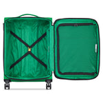 UCB Color Block 4 Double Wheel Softcase Expandable Luggage Trolley