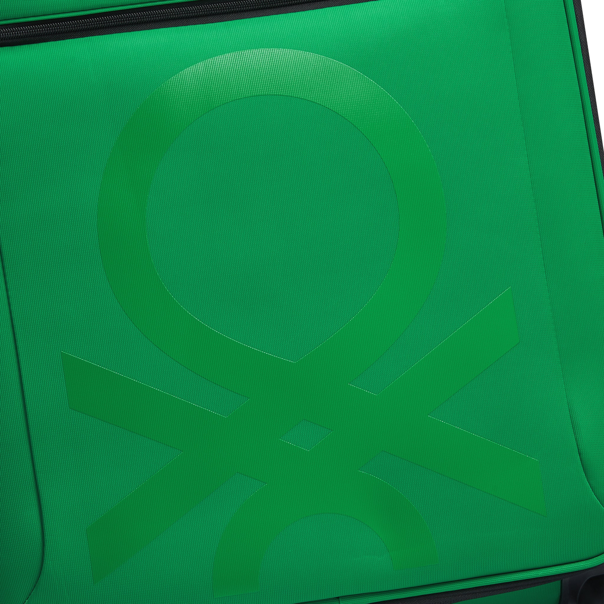 UCB Color Block 4 Double Wheel Softcase Expandable Luggage Trolley