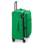 UCB Color Block 4 Double Wheel Softcase Expandable Luggage Trolley