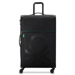 UCB Color Block 4 Double Wheel Softcase Expandable Luggage Trolley