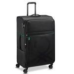 UCB Color Block 4 Double Wheel Softcase Expandable Luggage Trolley
