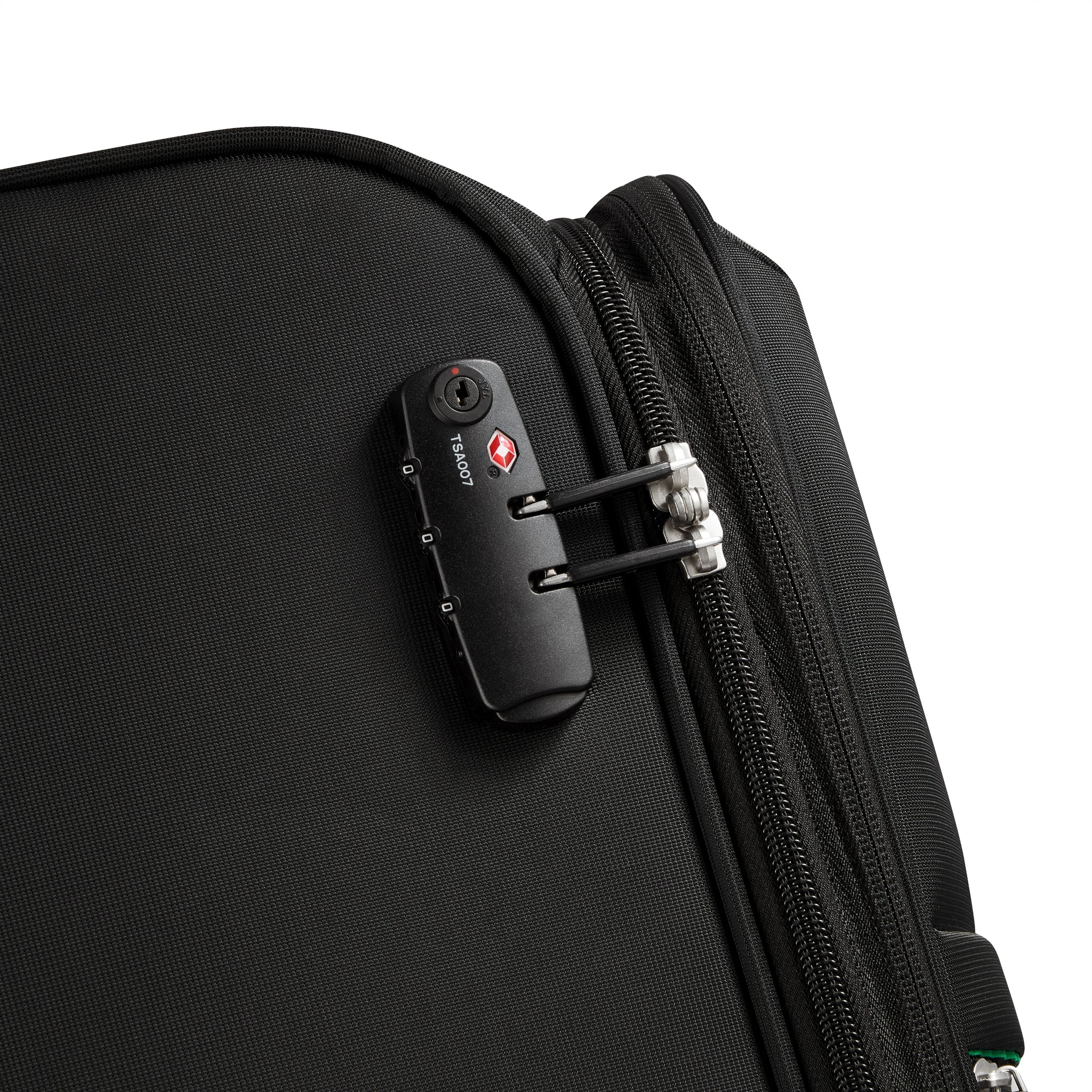 UCB Color Block 4 Double Wheel Softcase Expandable Luggage Trolley