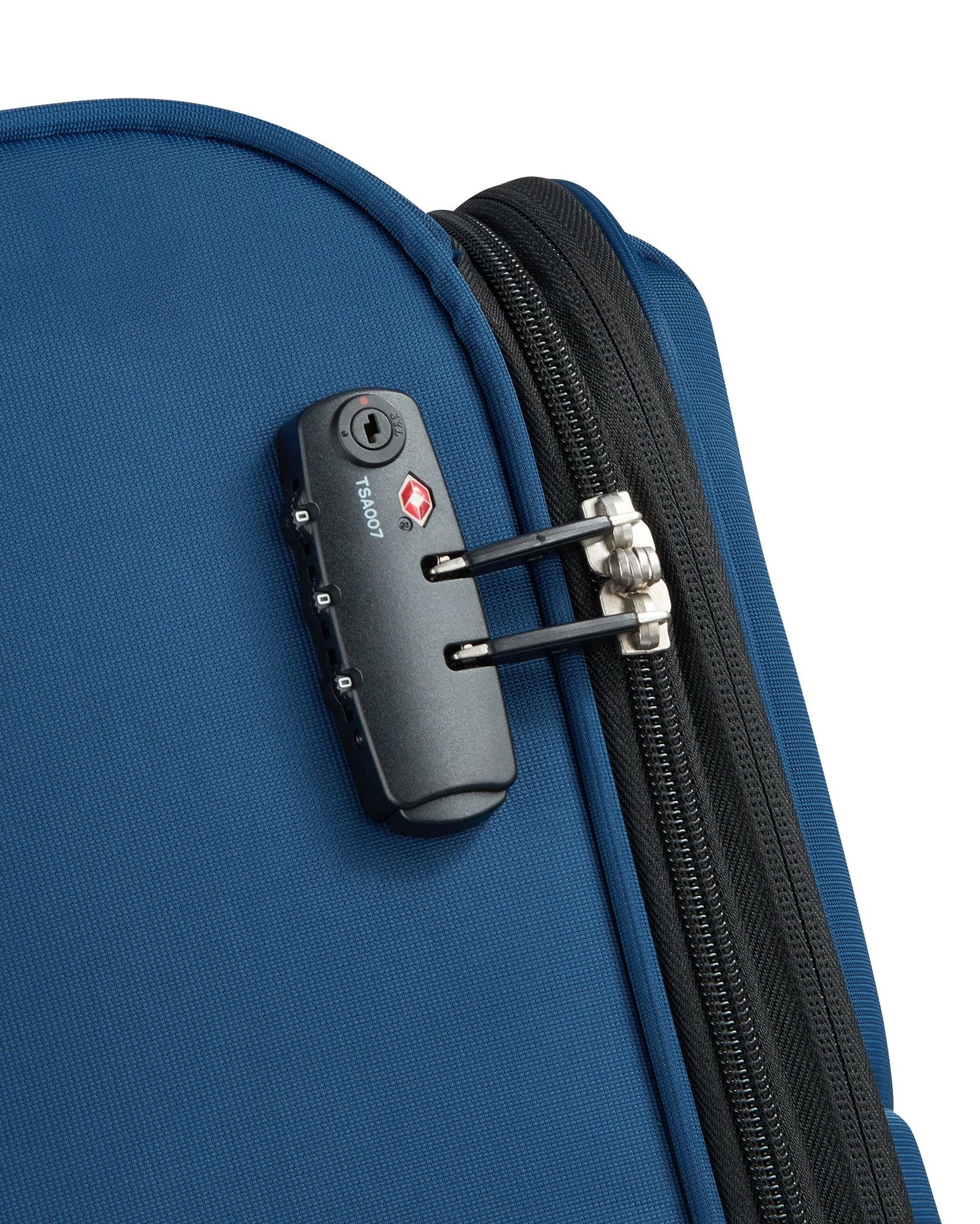 UCB Color Block 4 Double Wheel Softcase Expandable Luggage Trolley