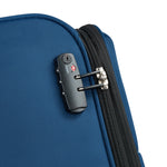 UCB Color Block 4 Double Wheel Softcase Expandable Luggage Trolley