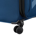 UCB Color Block 4 Double Wheel Softcase Expandable Luggage Trolley