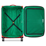 UCB Color Block 4 Double Wheel Softcase Expandable Luggage Trolley