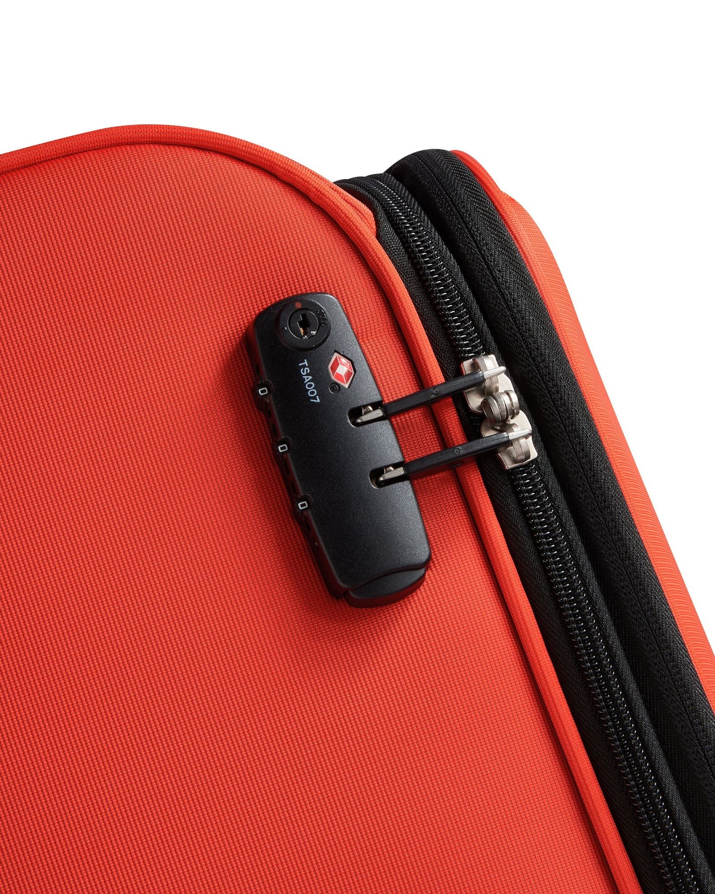 UCB Color Block 4 Double Wheel Softcase Expandable Luggage Trolley