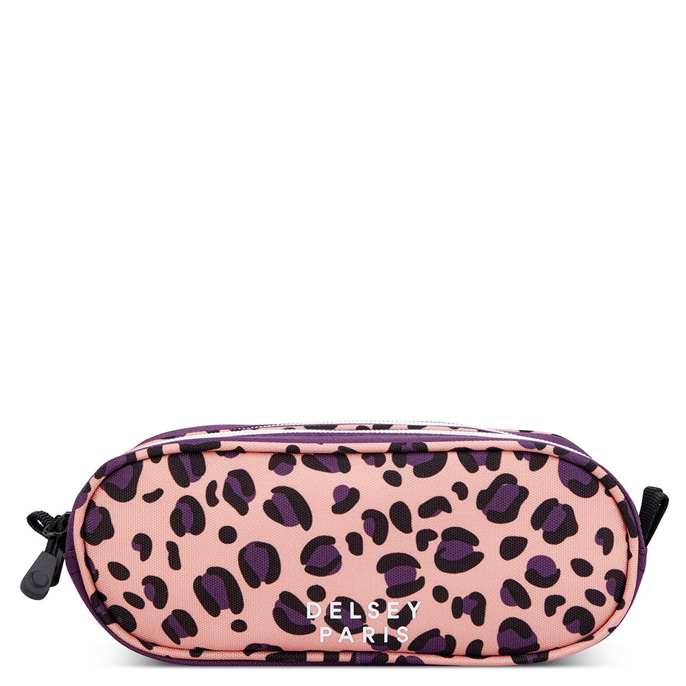 Delsey Paris Back To School 2025 2-Compartment Pencil Case Printed