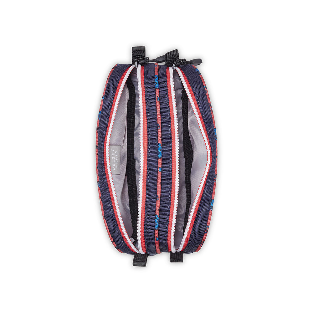 Delsey Paris Back To School 2025 2-Compartment Pencil Case Printed
