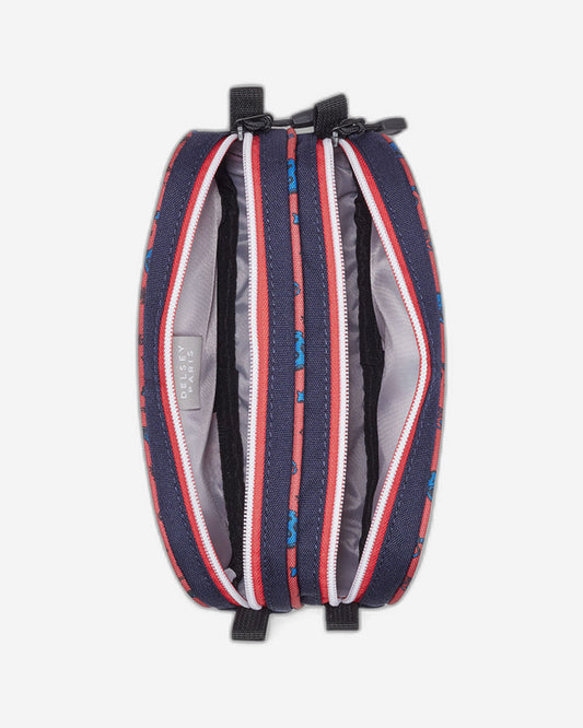 Delsey Paris Back To School 2025 2-Compartment Pencil Case Printed