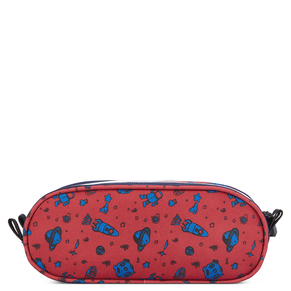 Delsey Paris Back To School 2025 2-Compartment Pencil Case Printed