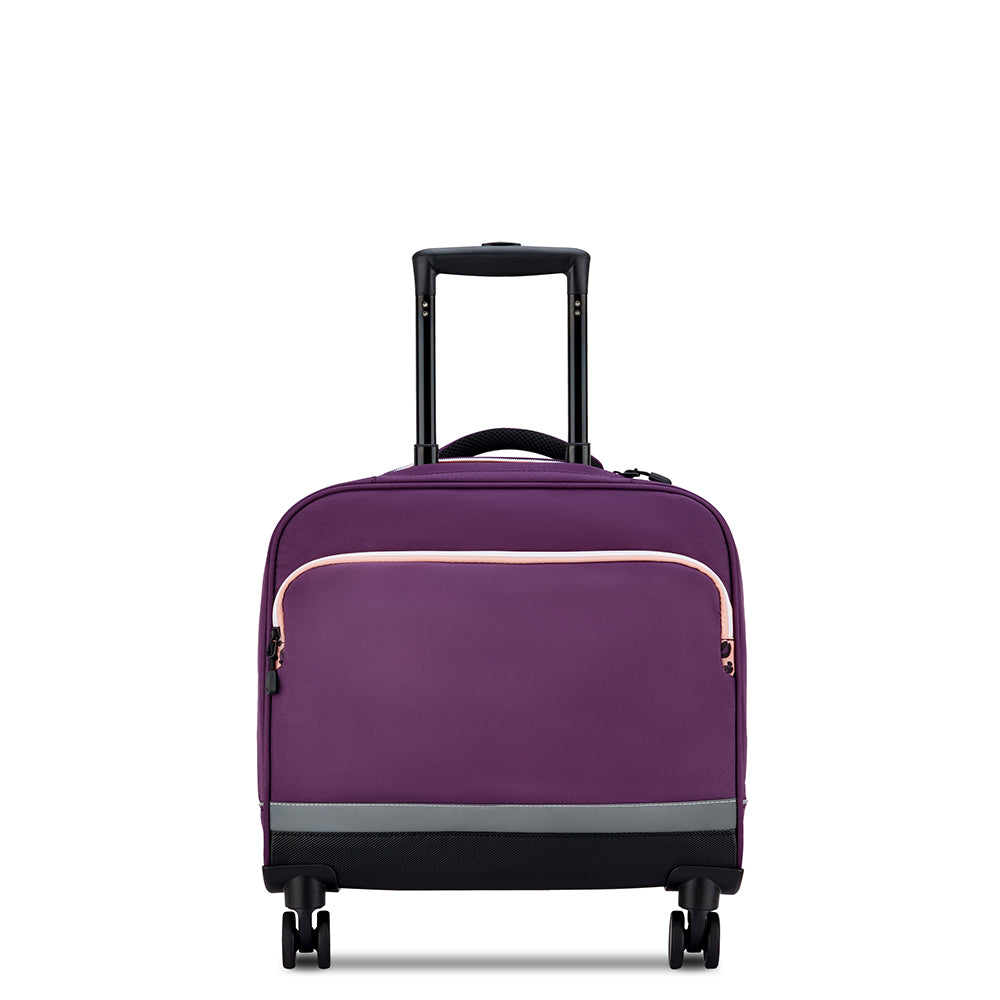 Delsey Paris Back To School 2025 4-Wheel Hard Shell Shoulder Bag Trolley Printed