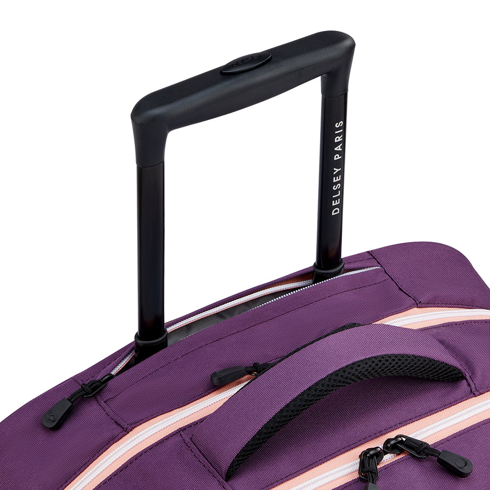 Delsey Paris Back To School 2025 4-Wheel Hard Shell Shoulder Bag Trolley Printed