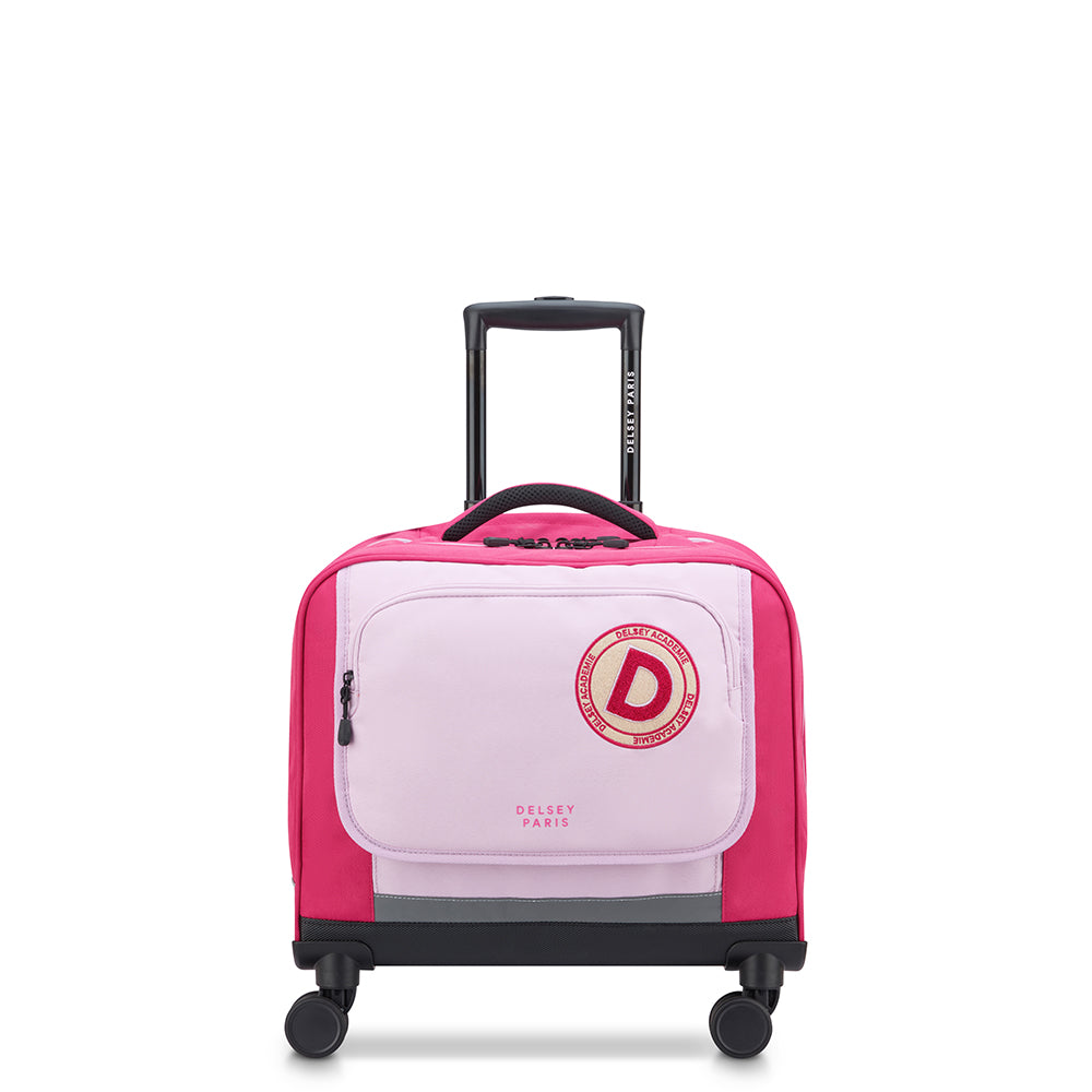 Delsey Paris Back To School 2025 4-Wheel Hard Shell Shoulder Bag Trolley Printed