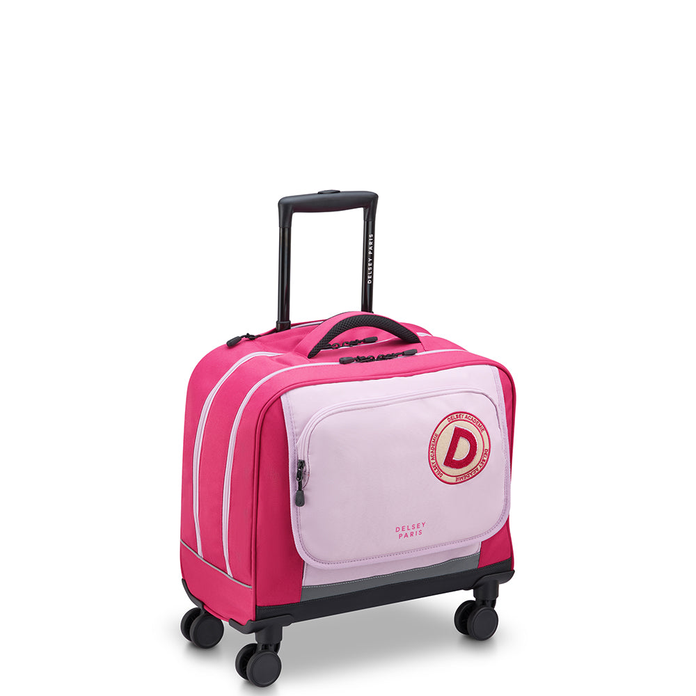 Delsey Paris Back To School 2025 4-Wheel Hard Shell Shoulder Bag Trolley Printed
