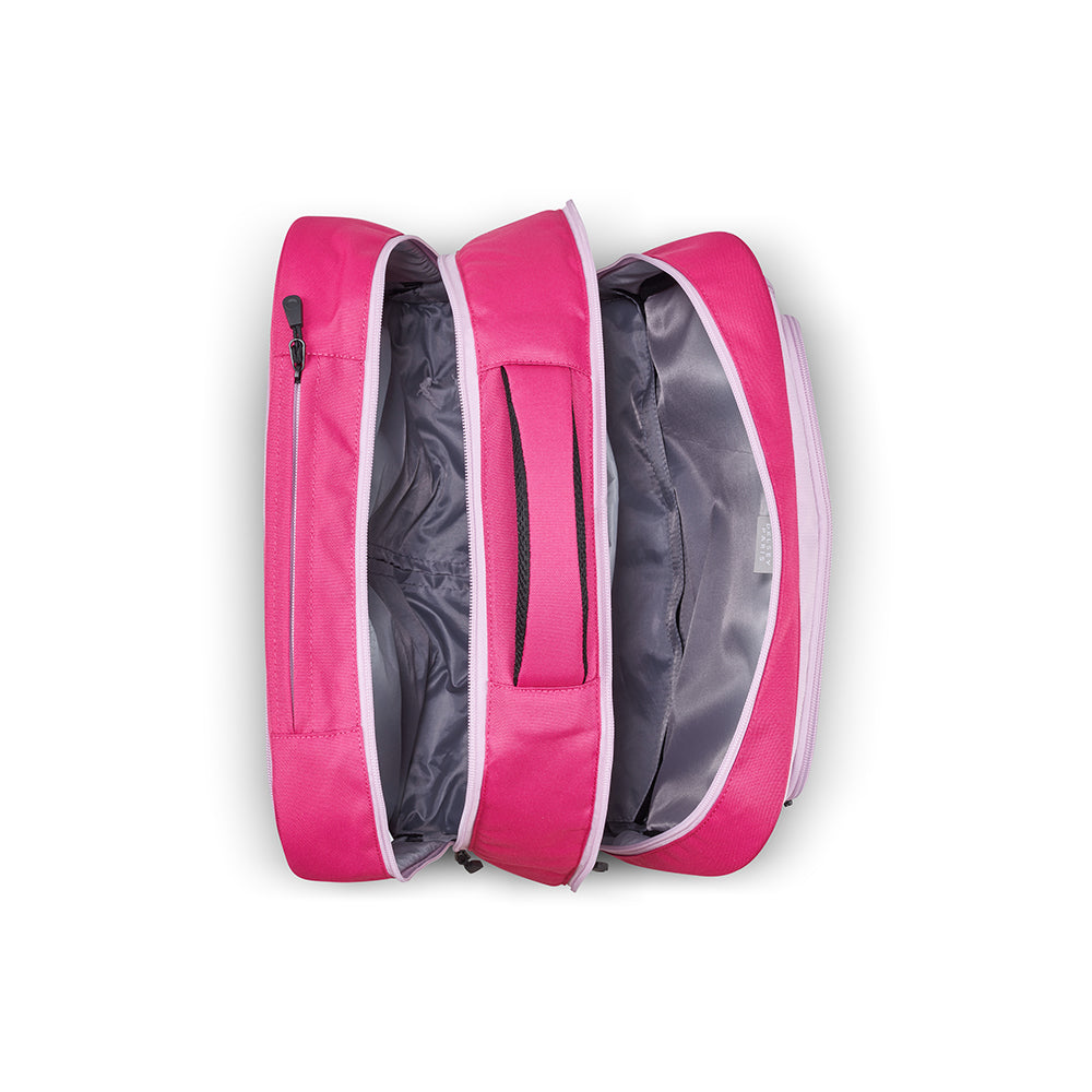 Delsey Paris Back To School 2025 4-Wheel Hard Shell Shoulder Bag Trolley Printed