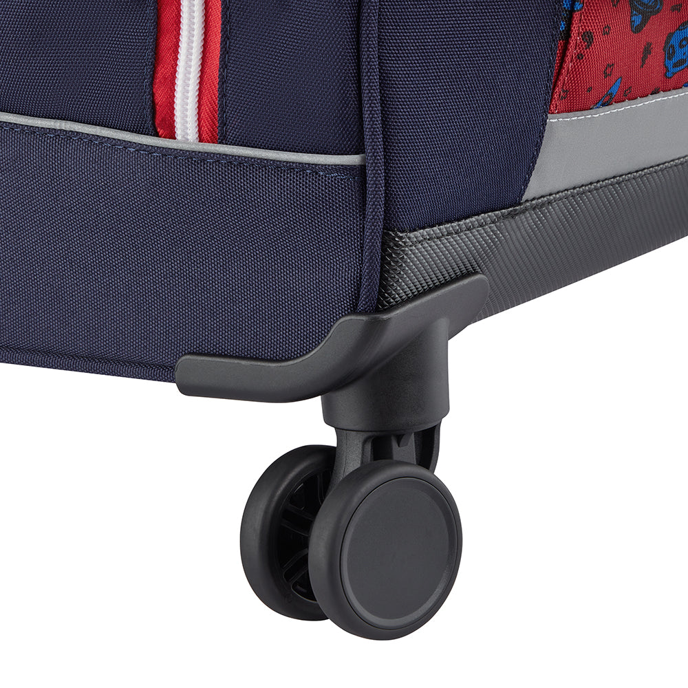 Delsey Paris Back To School 2025 4-Wheel Hard Shell Shoulder Bag Trolley Printed