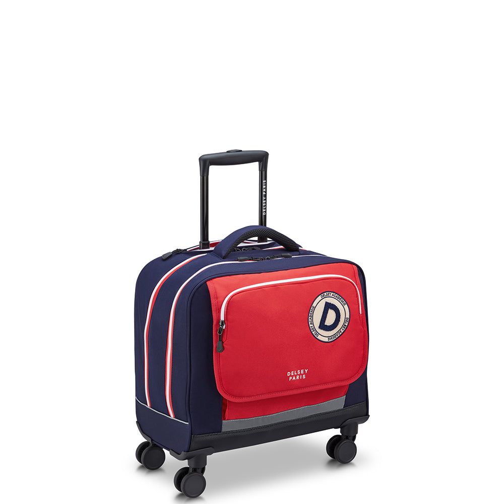 Delsey Paris Back To School 2025 4-Wheel Hard Shell Shoulder Bag Trolley Printed