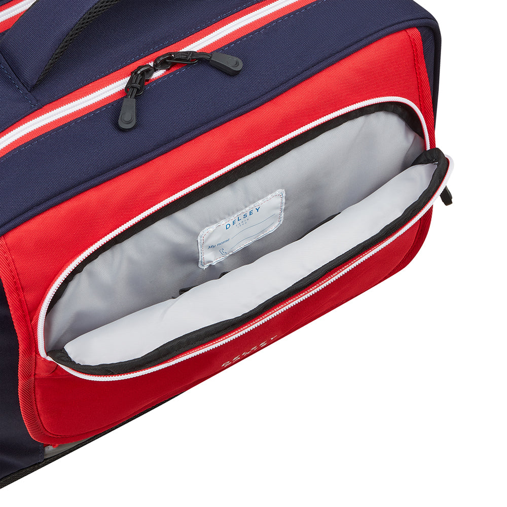 Delsey Paris Back To School 2025 4-Wheel Hard Shell Shoulder Bag Trolley Printed