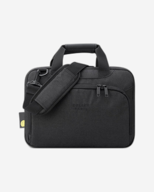 Delsey Paris Esplanade 1 Compartment Backpack Satchel Deep Black