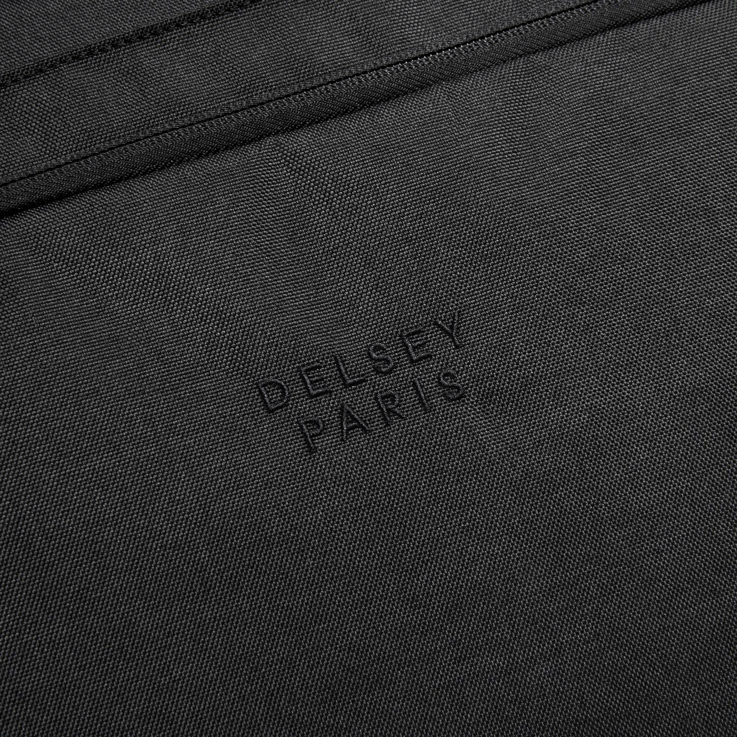 Delsey Esplanade 1 Compartment Backpack Satchel Deep Black
