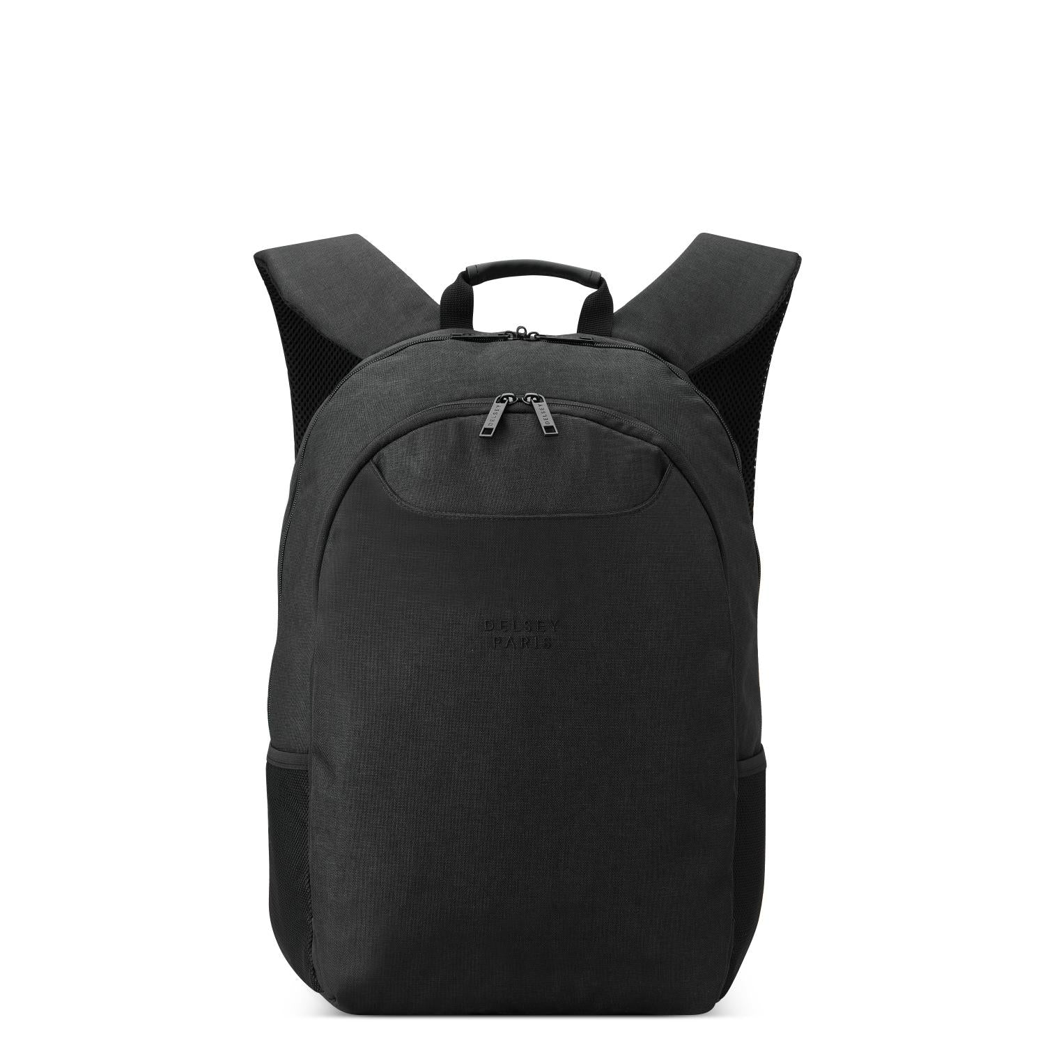 Delsey Paris Esplanade 17.3" Laptop Protection 2 Compartment Backpack Deep Black