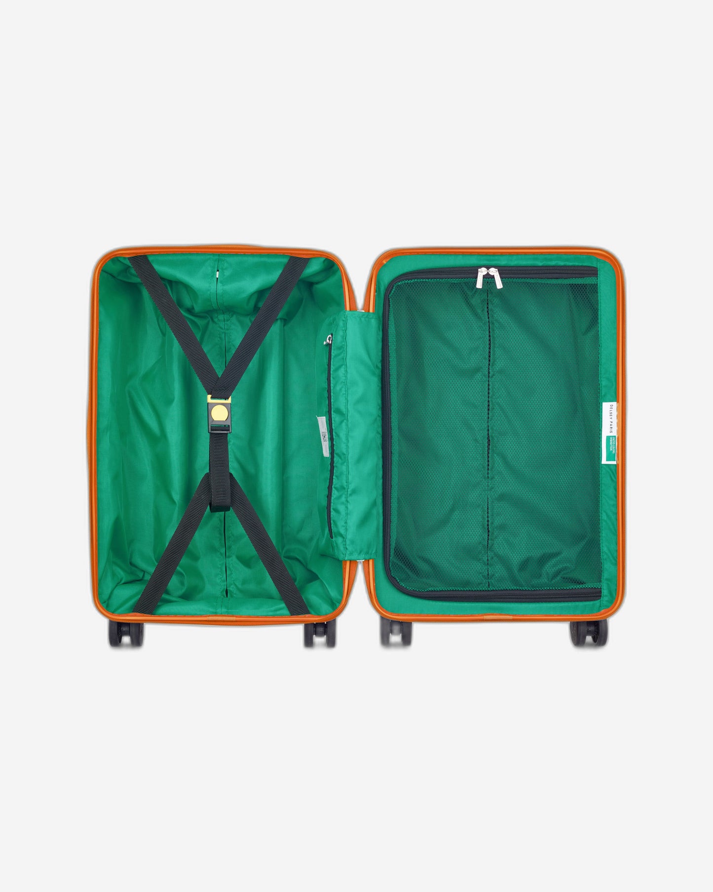 UCOB Fabrica 4 Double Wheel Hardcase Non-Expandable Luggage Trolley