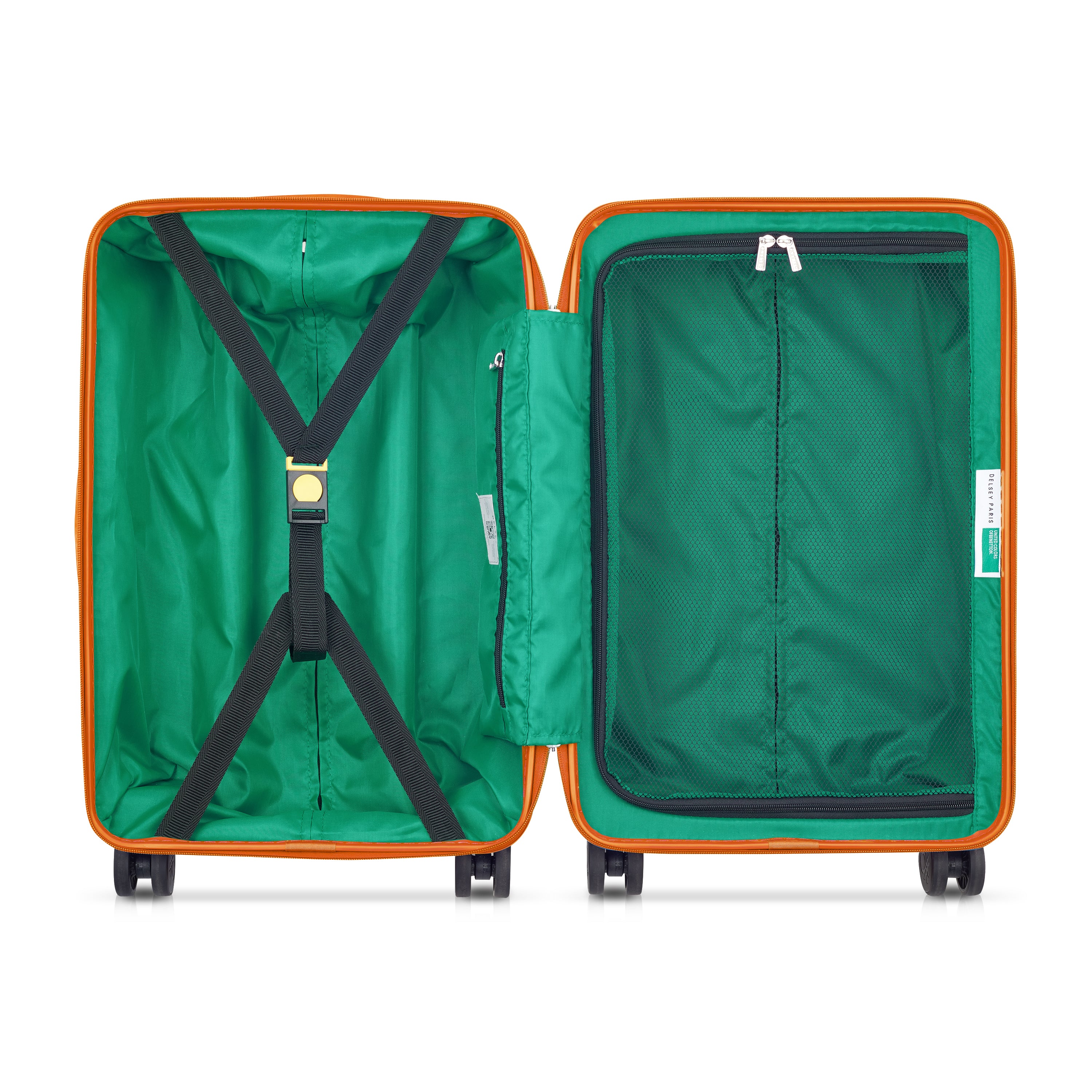 UCOB Fabrica 4 Double Wheel Hardcase Non-Expandable Luggage Trolley