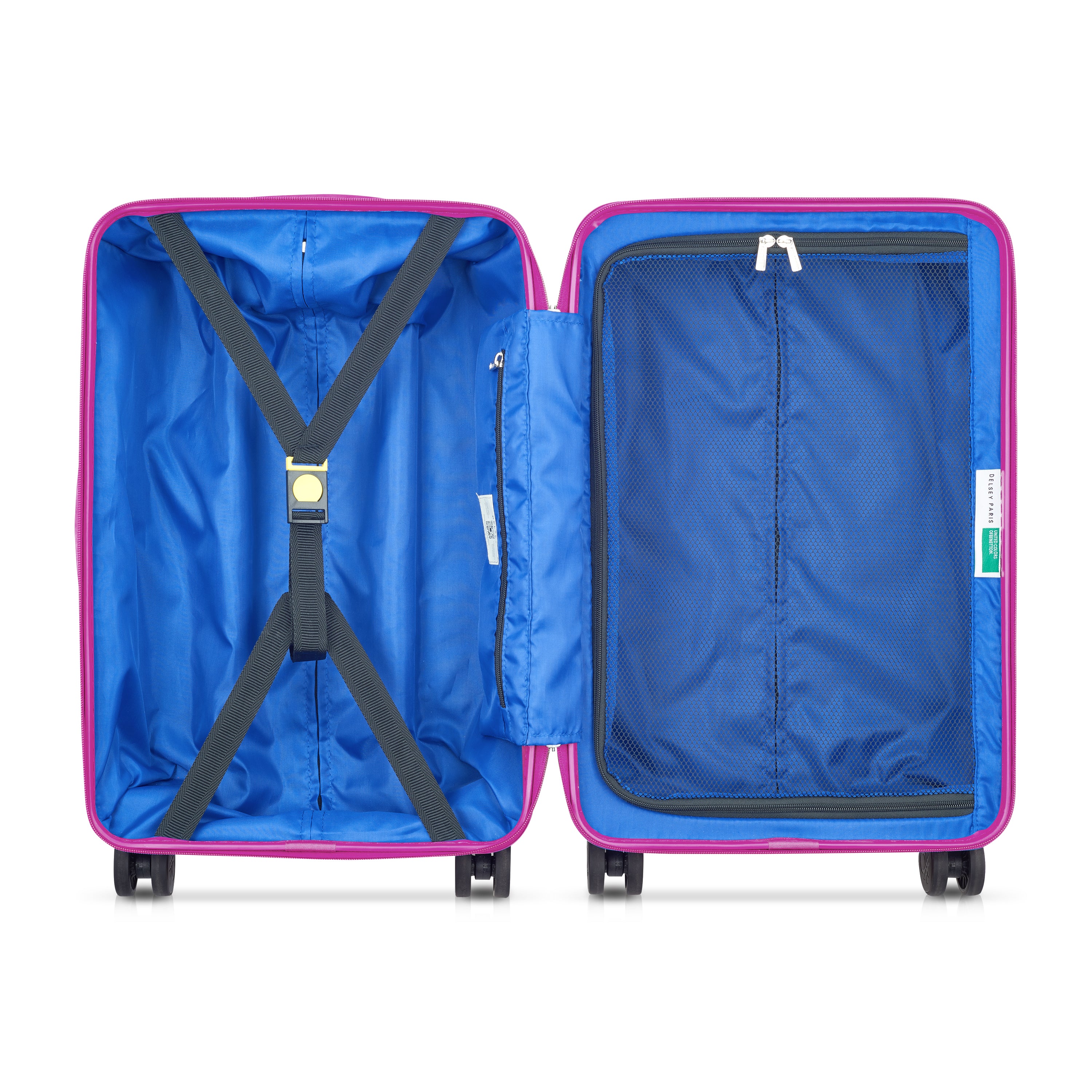 UCOB Fabrica 4 Double Wheel Hardcase Non-Expandable Luggage Trolley