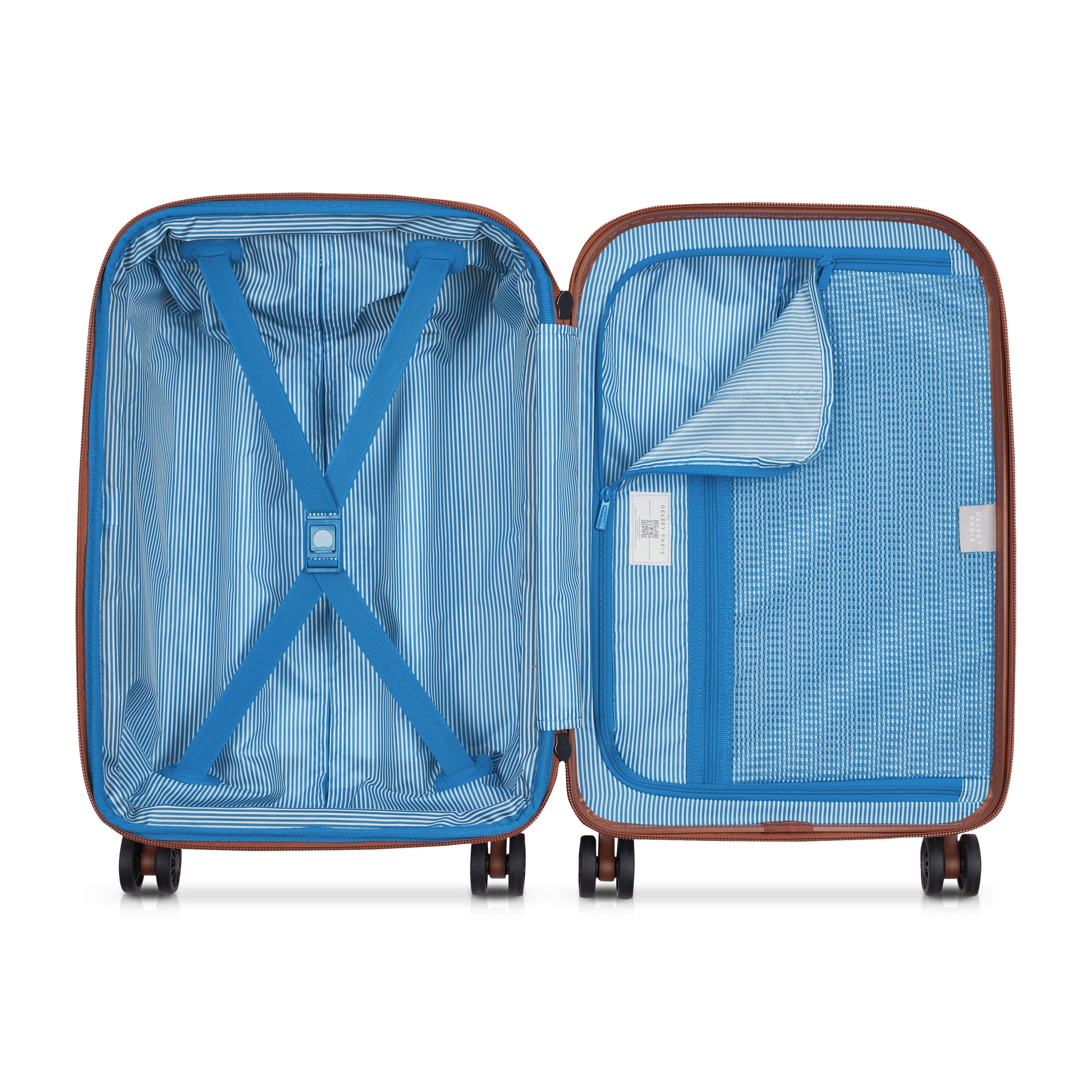 Delsey Paris FLANERIE SE Series Expandable Trolley Case with 4 Double Wheels