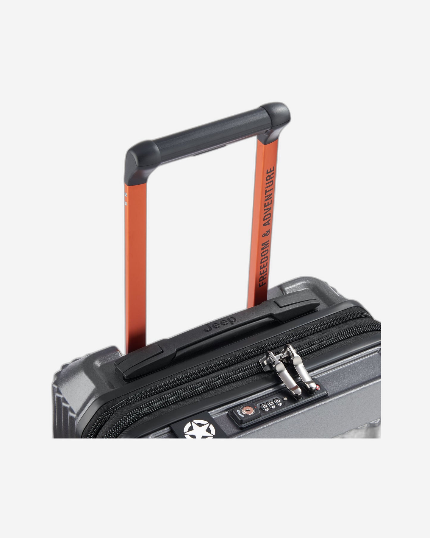 Jeep JH001A Hardcase 4 Double Wheel Expandable Trolley