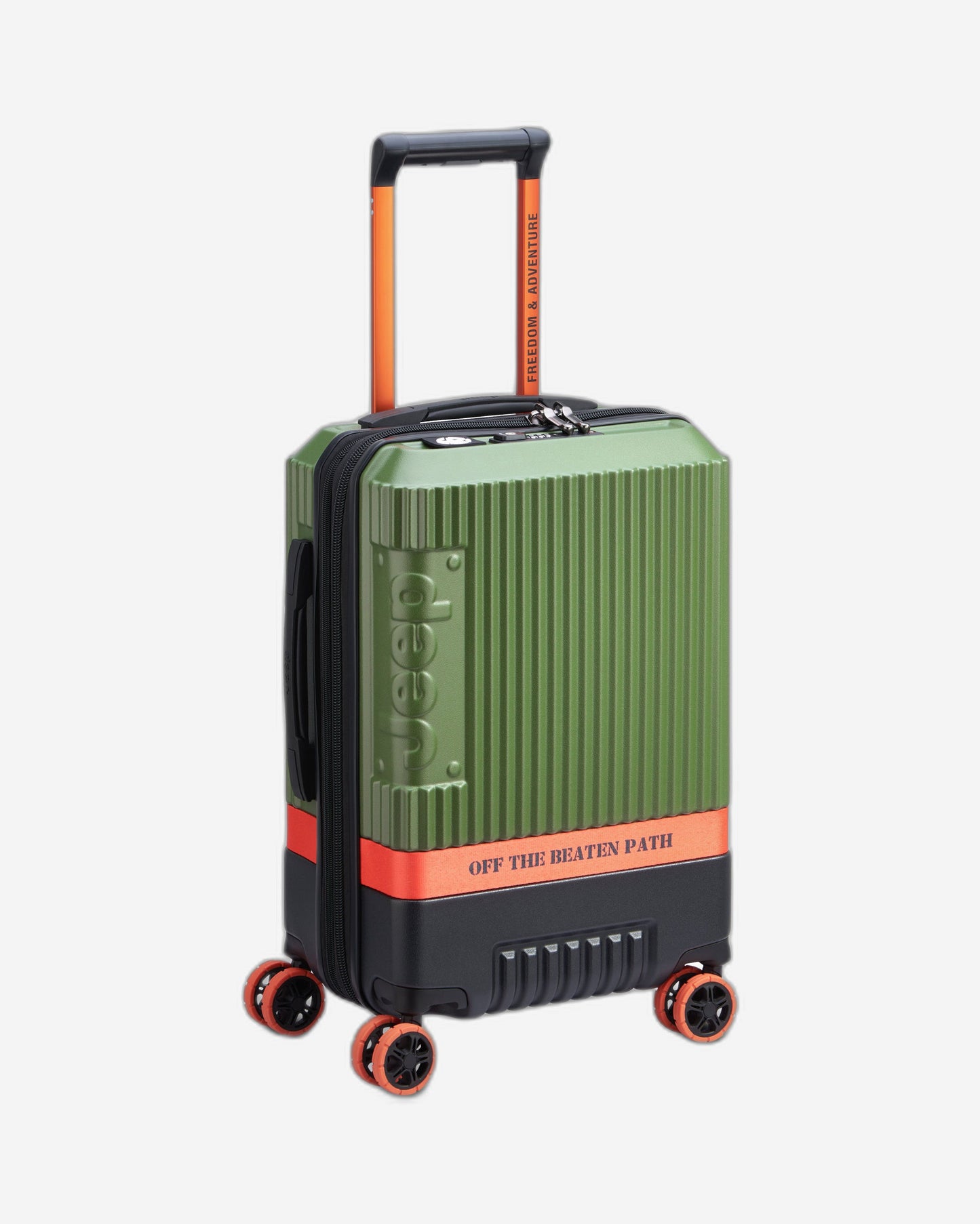Jeep JH001A Hardcase 4 Double Wheel Expandable Trolley